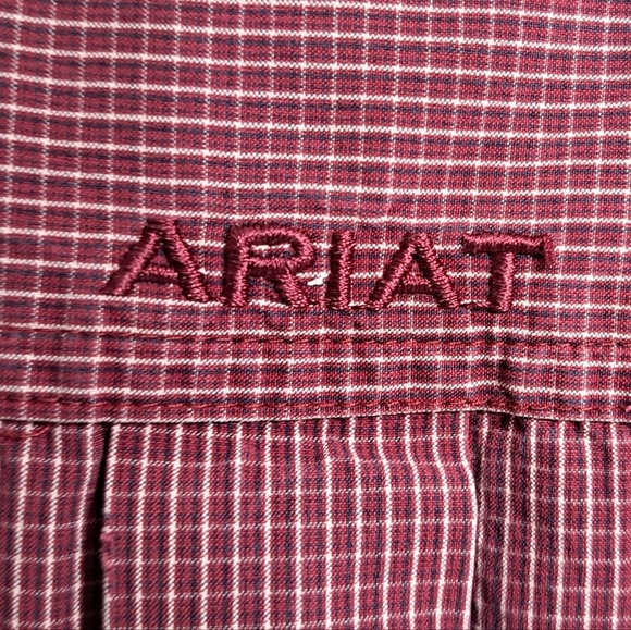 Ariat Pro Series Button Up Shirt Size M - Picture 11 of 13